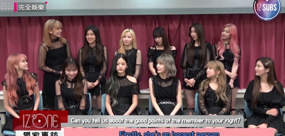 [ENG SUB] 190712【WIZ*ONE】IZ*ONE Exclusive Interview! So This Is How the ...